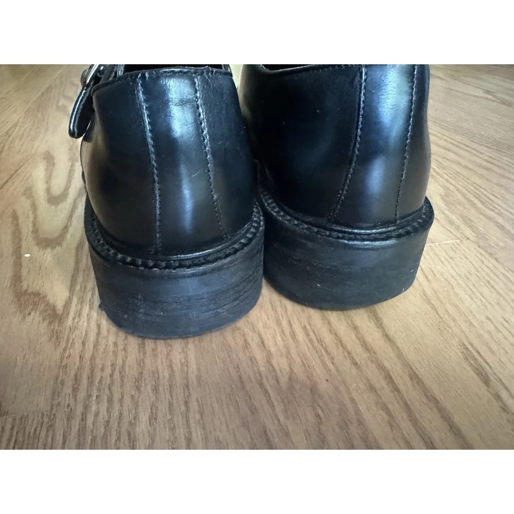 Kenneth Cole Dress Shoe Men's Size 8 Loafers‎ Side Buckle Made In Italy